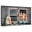 Nautical Ocean Window, reproduction sur toile-518129397