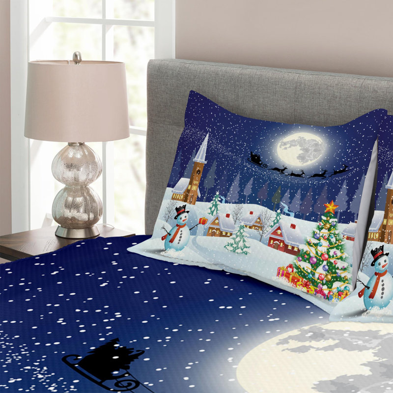 Ambesonne Traditional Coverlet Set