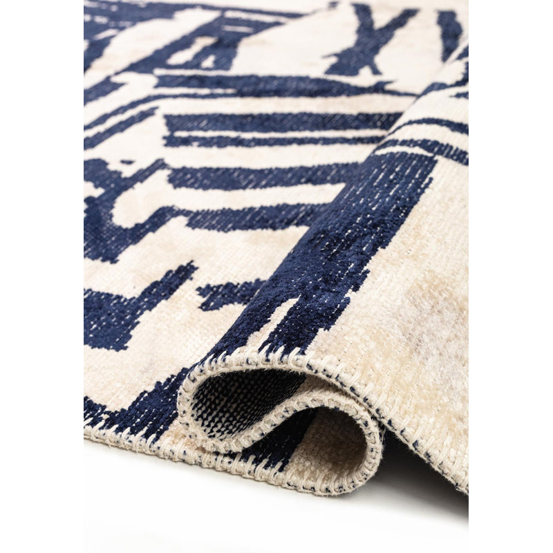 Abstract Pattern Area Rug, Rectangle 9' x 12'