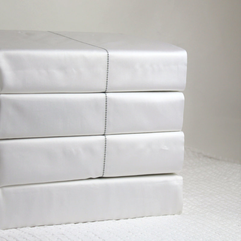 400TC Limited Edition Sheet 100% Cotton Standard Sheet Set, Queen, Gray
