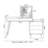 Makeup Vanity with Light mirror,4 drawers,Power Outlet