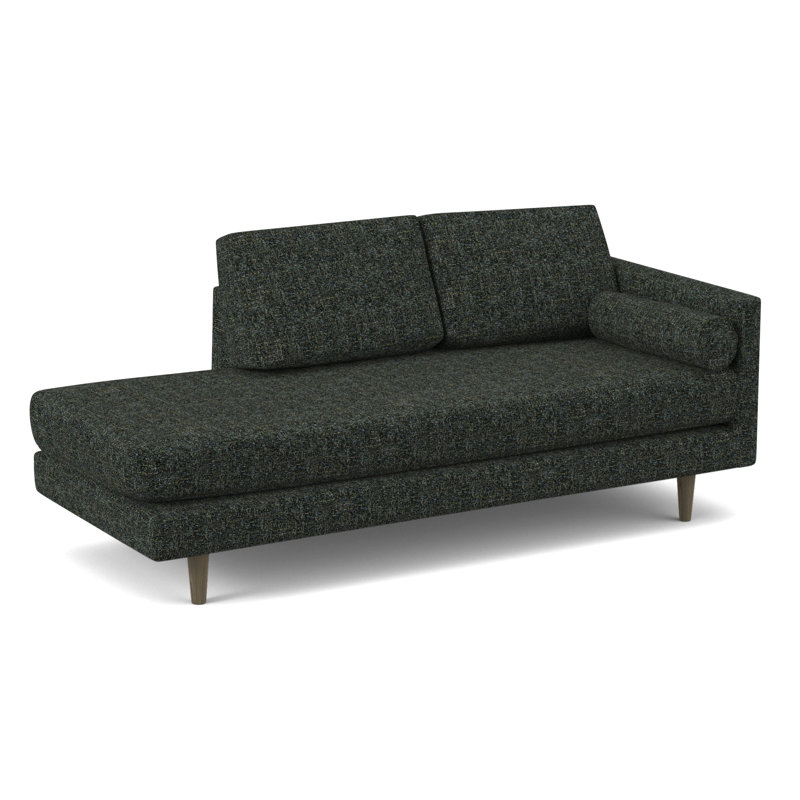 Marilyn 76" Square Arm Sofa, Connelly Crow Performance Tweed