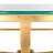 Genevieve 35.9'' Glass Top Console Table