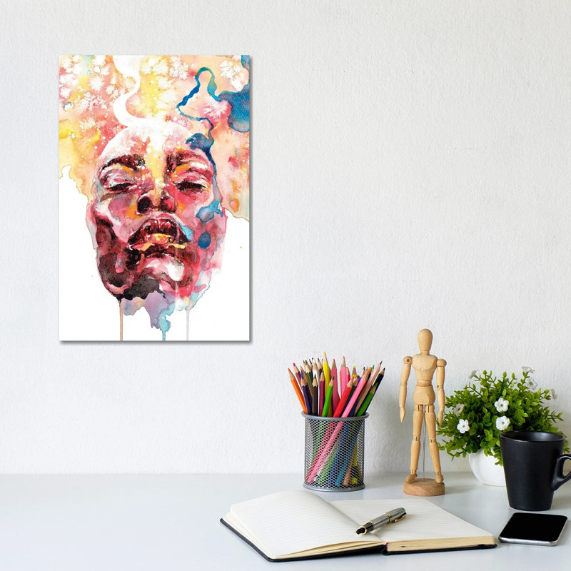 Eternal Sunshine - Painting on Canvas, 20.32 cm H x 30.48 cm W, Wrapped Canvas