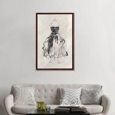 " Black Evening Gown I " by Ethan Harper