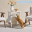 End Table with Cat Bed-799192057