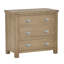 Jeremey Solid Wood 85cm W 3 - Drawer Chest of Drawers