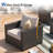 Mountain 6 Person Wicker/Rattan Sofa Seating Group with Cushions-2042741139