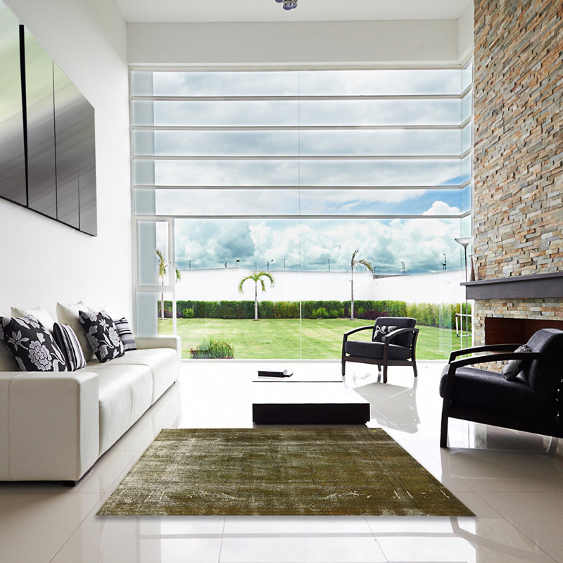 Ping Oriental Indoor Rug, Square 8'