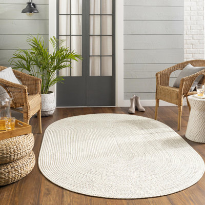 Tapis crème intérieur / extérieur Kayley