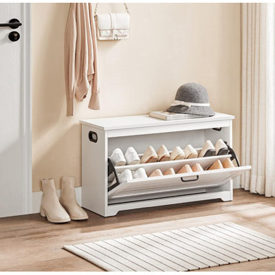 8 Pair Shoe Storage Bench