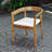 Bali Teak Rectangular 6 - Person Outdoor Dining Set-88110477