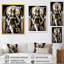 Glamour Goddes - Illustration rétro de chats blancs-622488530-622488529