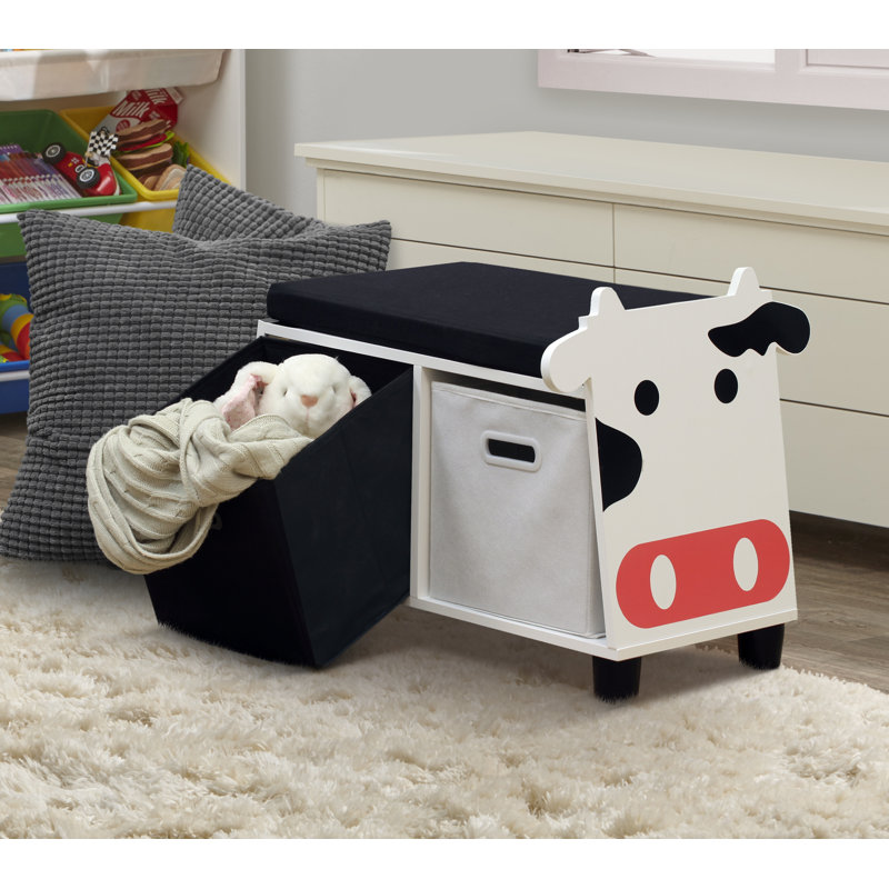 Mustique Kids 14.5'' Wood Novelty and Ottoman