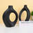 Christiam 2 Piece Handmade Ceramic Table Vase-1106716725