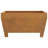 vidaXL Fire Pit Brown 31.50 x 31.50 x 16.93 in Weathering Steel-1094155832-1094155833