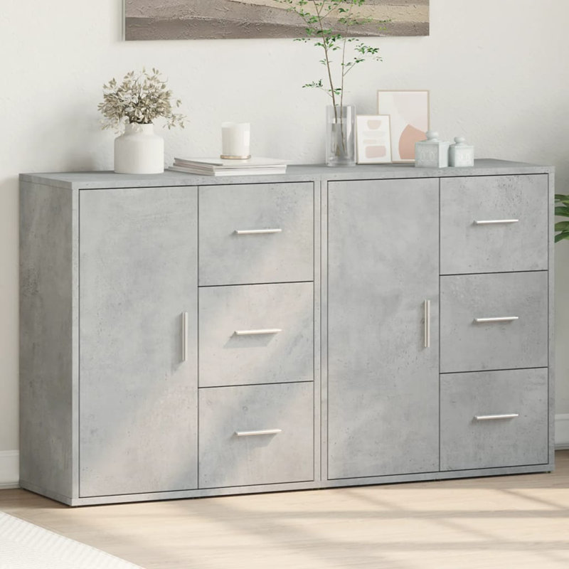 Oplis 60cm Sideboard, Concrete Grey