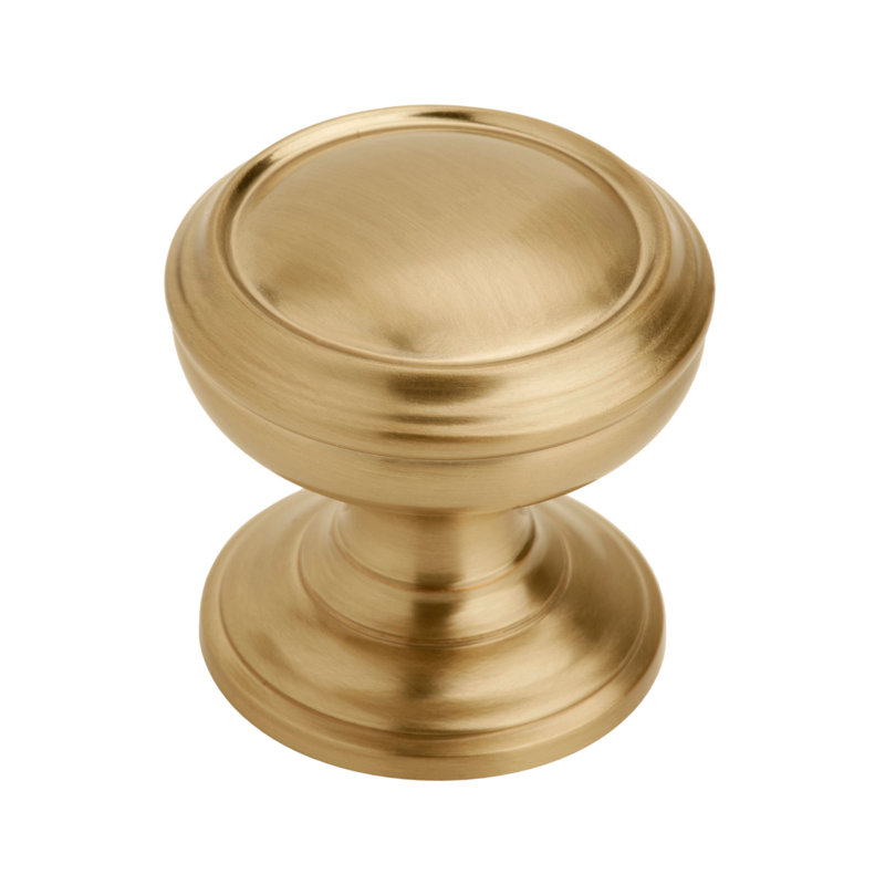 Allison 1 1/4" Diameter Mushroom Knob, Champagne Bronze
