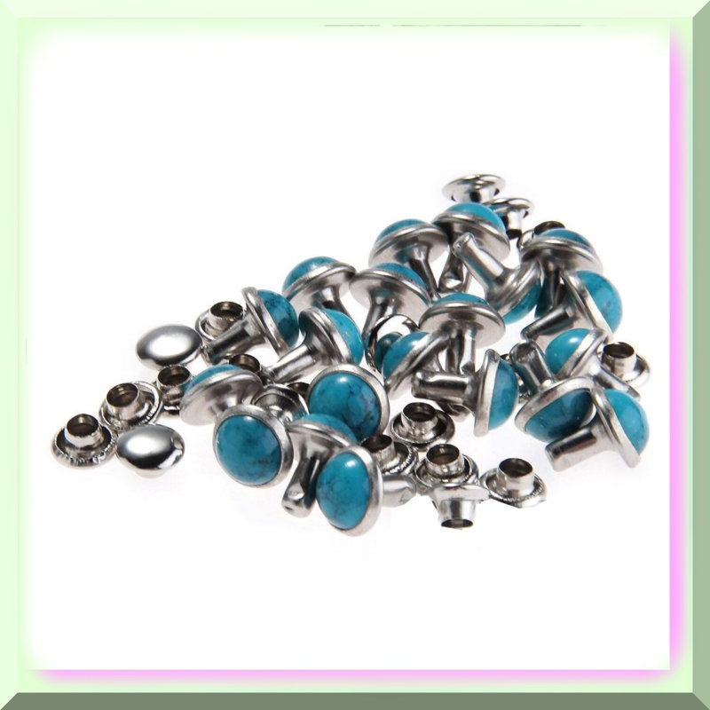 Leather Rivets 8MM 200pcs