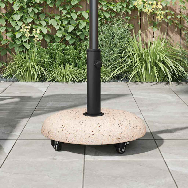 21.75kg Concrete Umbrella Base, Yellow