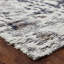 Tapis gris en laine noué à la main-1448096446