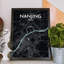 Nanjing City Map - No Frame Print-2081888004