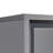 60.6'' Freestanding Glass Door Display Cabinet, Bookcase With 2 Storage Drawers, Pantry With Led Lighting And Adjustable Shelves, For Hallways, Kitchen, Livingroom & Office - Grey