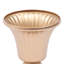 10 pièces 3,94 po de haut centres de mariage en métal décor de vases