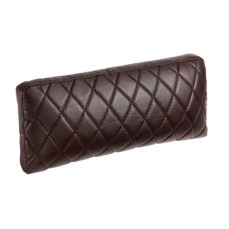 Ergonomic Memory Foam Lumbar Support Pillow , Ideal For Home Theater Seating ,Sofa ,Recliner,Relieves Lower Back Pain, Brown
