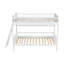Lit superposé en bois avec 3 tablettes de rangement-938363925