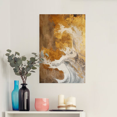 Série ABSTRACT CDXL III - Impression sur toile seulement - NON-CADRE