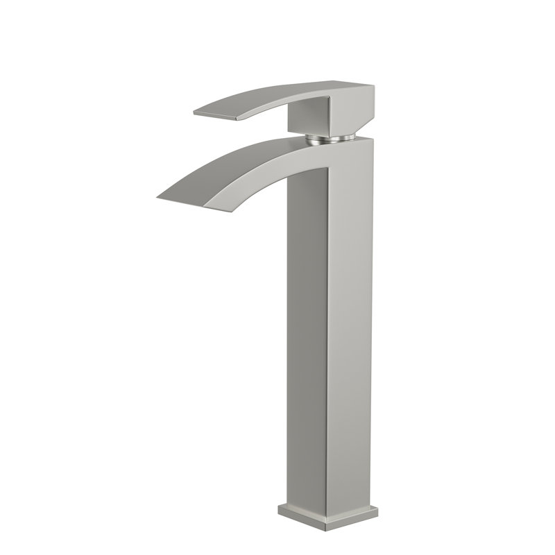Single-handle Bathroom Faucet, Brushed Nickel