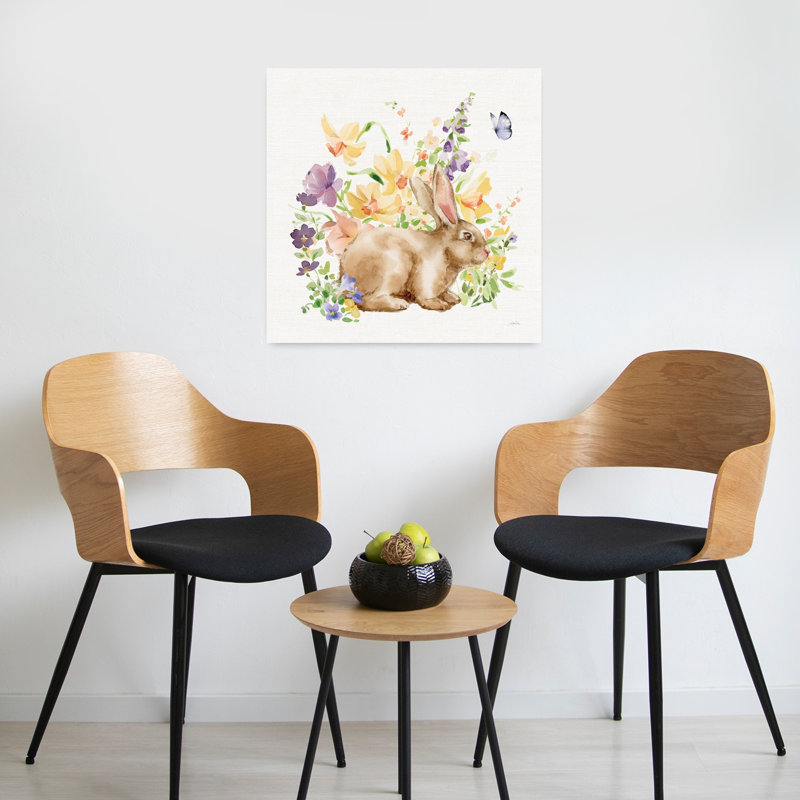 Célébration du jardin avec art en fleurs, H 24 po x l 24 po