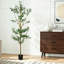 Arbre artificiel d'intérieur 6 pi Faux Olive Tree