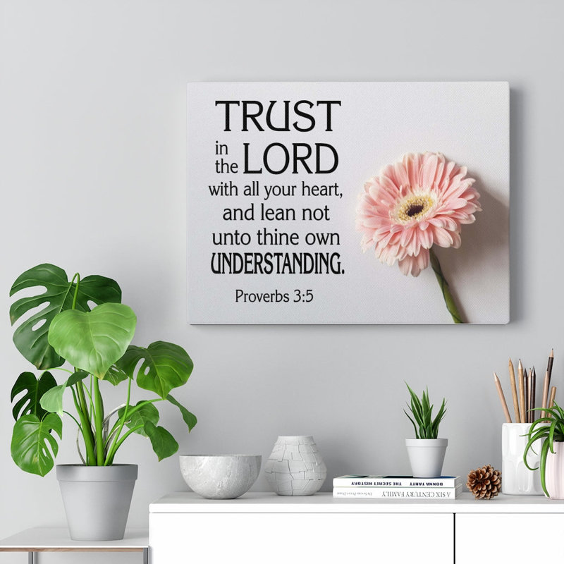«Jesus Christ Is In You 2 Corinthians 13: 5», art mural Christian Home Decor_277516, H 12 po x l 16 po x P 1,25 po