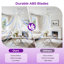 Karlena 48'' Bedroom Ceiling Fan without Light with Remote Control 6-Speed Reversible Noiseless DC Motor-1961430145