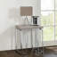 Table d'appoint carrée de style minimaliste moderne