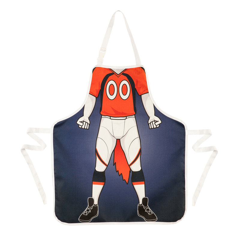 NFL Double Side Grilling Apron, Denver Broncos