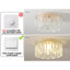 Plafonnier encastré en cristal 11,81 po DEL