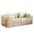 72.4" Corduroy Upholstered Sofa-427569033