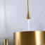 Robinet de lavabo de salle de bain mural 63 po-61572603