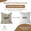 Housse de coussin Fabividine Boho, lombaire floral, printemps automne (Vanshika)-106270230-106270231-106270237