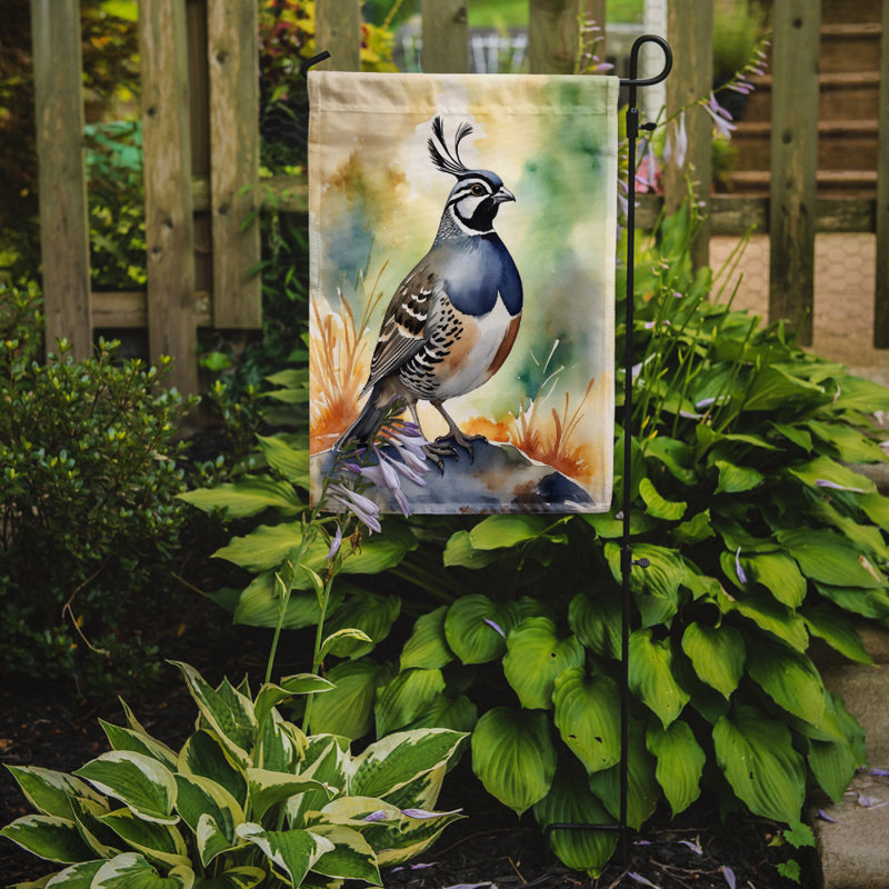 Garden Flag, California Quail