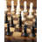 Marst Hill Theodore Alexander 42 L Solid Wood Chess and Checkers Game Table with Chairs