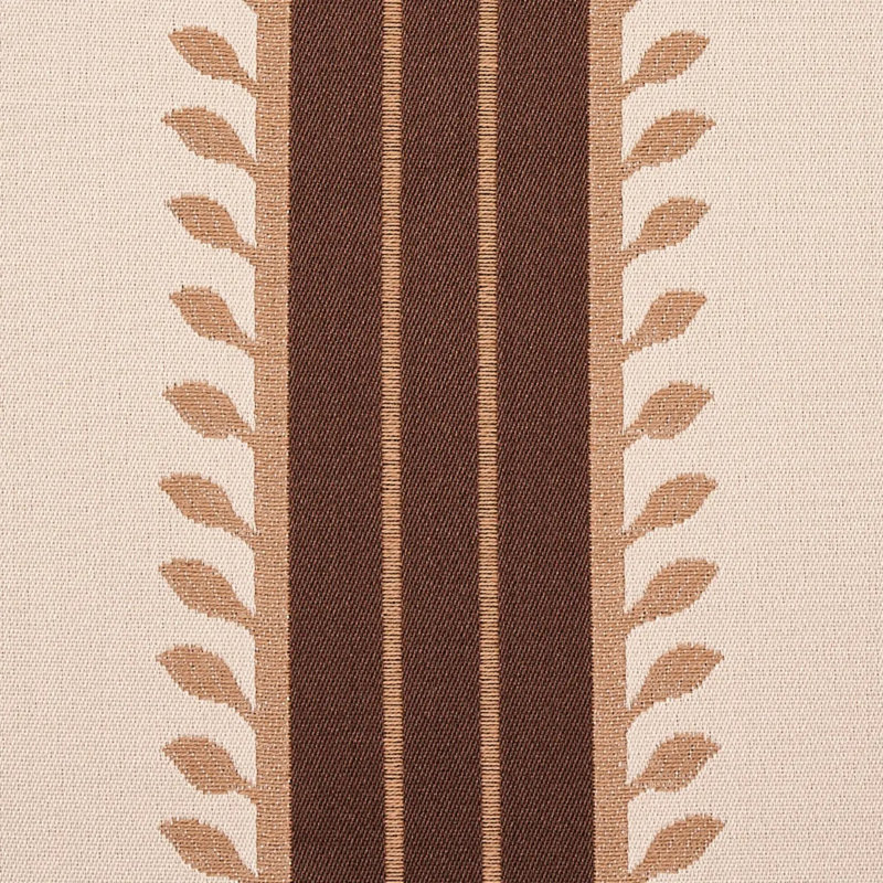 Etruscan Stripe Fabric, Brown