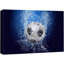 Ballon de soccer coupe du monde bleu vif océan eau garçons Room Decor photographie de sport décoration murale-98161084