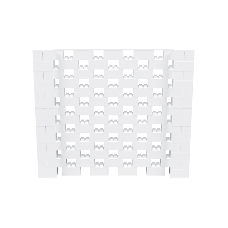 Ensemble mural Everblock, Blanc, H 84 po x l 96 po x P 12 po