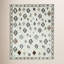 Rivah Hand Tufted Geometric Area Rug in Ivory/Brown/Black-450591680