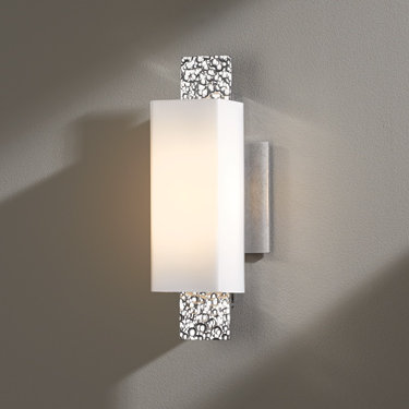 Oceanus 1 - Light Flush Mounted Sconce, Vintage Platinum