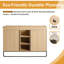Base de meuble-lavabo double autoportant 48 po Zarnby